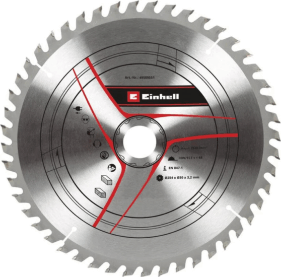 Einhell Fa körfűrészlap Ø 254 x 30mm, 3,2mm 48 fog