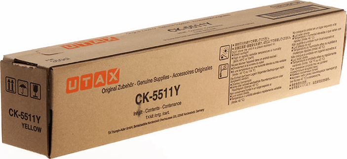 Utax CK-5511Y Eredeti Toner - Sárga Utax CK-5511Y Eredeti Toner - Sárga