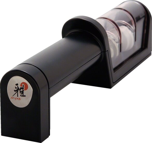 Miyabi 1006977 Kerámia késélező 210 mm - Fekete