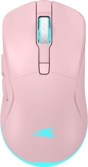 Baracuda BGM-124P RF Wireless Gaming Egér - Rózsaszín