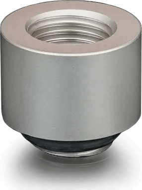 Thermal Grizzly TG-DM-FIT-0207 DeltaMate Extender G1/4" apa MF14 Toldócsatlakozó - Ezüst Thermal Grizzly TG-DM-FIT-0207 DeltaMate Extender G1/4" apa MF14 Toldócsatlakozó - Ezüst