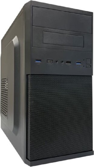 LC Power LC-2004MB-V3-ON Mini Torony Számítógépház - Fekete LC Power LC-2004MB-V3-ON Mini Torony Számítógépház - Fekete