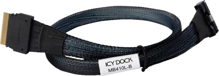 Icy Dock PCIe Kábel 0.5m (MCIO x8 SFF-TA-1016 - SlimSAS x8 SFF-8654) Icy Dock PCIe Kábel 0.5m (MCIO x8 SFF-TA-1016 - SlimSAS x8 SFF-8654)