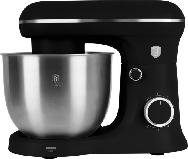 Berlinger Haus BH/9773 Konyhai robotgép 5L 1500 Watt - Fekete / Ezüst Berlinger Haus BH/9773 Konyhai robotgép 5L 1500 Watt - Fekete / Ezüst