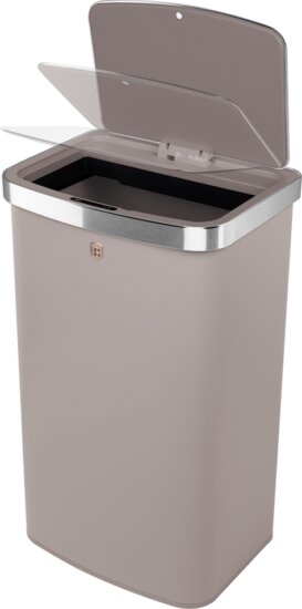 Berlinger Haus BH/9794 60 literes Szenzor érzékelős fém szemetes - Matt taupe