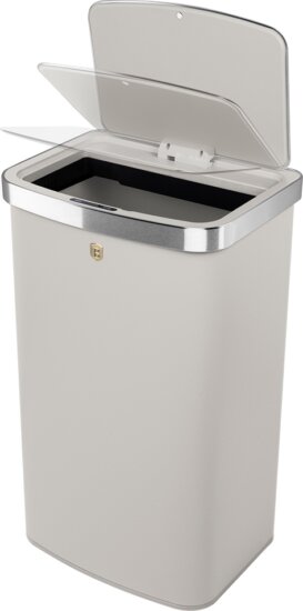 Berlinger Haus BH/9793 60 literes Szenzor érzékelős fém szemetes - Krém / Arany