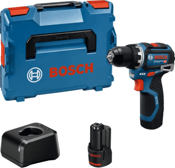 Bosch GSR 12V-32 Professional Akkus fúró-csavarozó + 2x 12V Akku + koffer