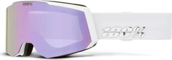 100percent SNOWCRAFT S HiPER Lavender Mirror Lens UV400 Síszemüveg - Fehér/Lila