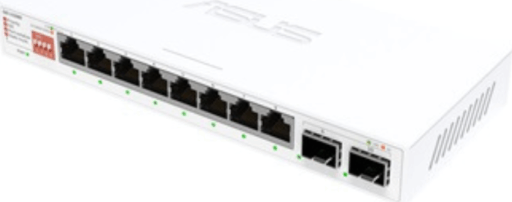 ASUS QG-U1080 10-port Gigabit Asztali Switch