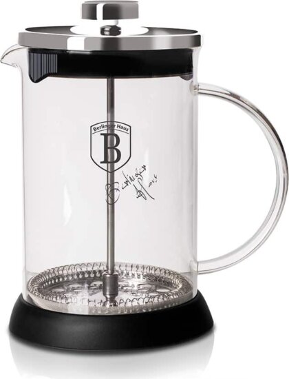 Berlinger Haus BH/6302A French press Kávé /Teafőző 0,6L - Átlátszó / Inox Berlinger Haus BH/6302A French press Kávé /Teafőző 0,6L - Átlátszó / Inox