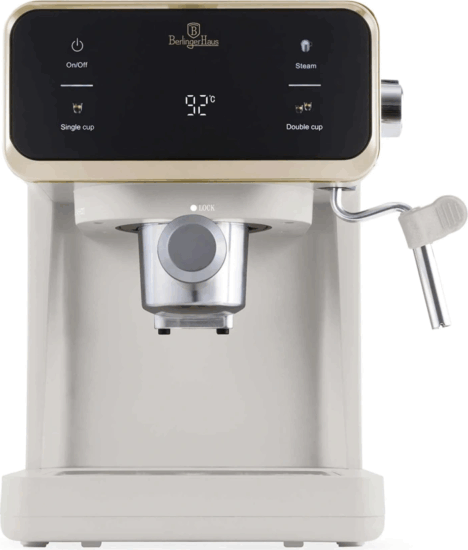 Berlinger Haus BH/9847 Digitális Eszpresszó Kávéfőző 950 Watt - Matt krém