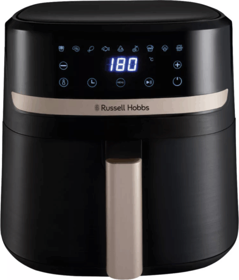 Russel Hobbs SATISFRY 27630-56/RH AirFryer Forrólevegős sütő 8,3L 1800 Watt - Fekete
