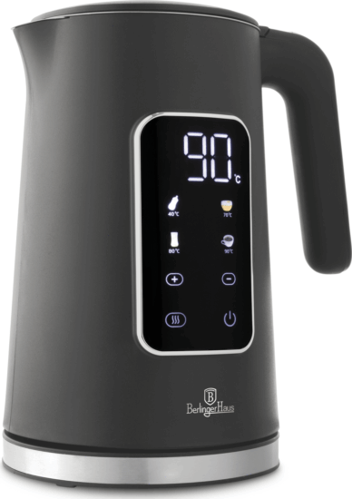 Berlinger Haus BH/9737 Vízforraló 1.7L 2200 Watt - Matt antracit Berlinger Haus BH/9737 Vízforraló 1.7L 2200 Watt - Matt antracit