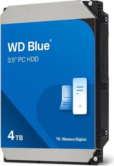 Western Digital 4TB Blue SATA3 3.5" PC HDD