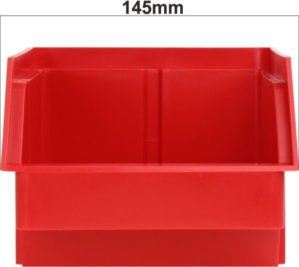 Stalflex BIN-M-R Tároló doboz M méret - Piros