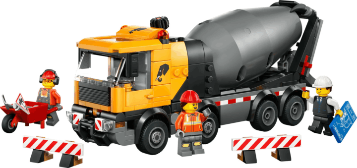 LEGO 60478 City - Betonkeverő