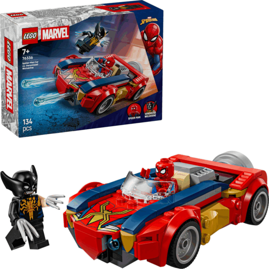 LEGO 76336 Marvel - Super Heroes Pókember autója a mérgezett Rozsomák ellen LEGO 76336 Marvel - Super Heroes Pókember autója a mérgezett Rozsomák ellen
