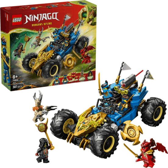 LEGO 71856 Ninjago - Jay Transformers autója