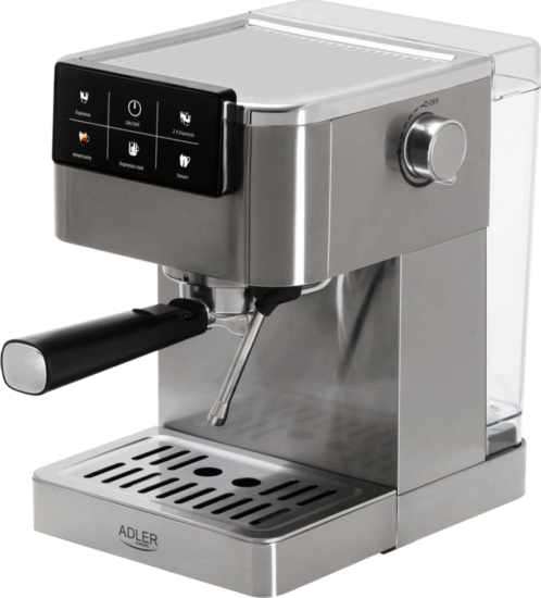 Adler AD4390 Eszpresszó Kávéfőző 1350 Watt - Inox