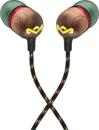 Marley Smile Jamaica rasta USB-C vezetékes fülhallgató - Többszínű Marley Smile Jamaica rasta USB-C vezetékes fülhallgató - Többszínű