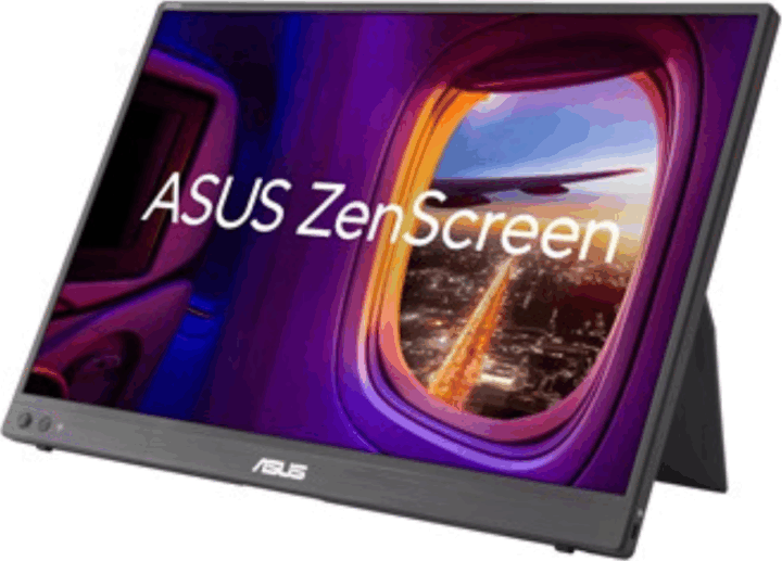 Asus 16" MB16NCG ZenScreen 16:10 WQXGA IPS LED Hordozható Monitor - Fekete