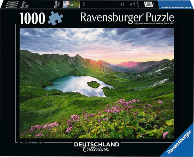 Ravensburger Deutschland Collection - Allgäu Mountain Lake 1000 darabos puzzle
