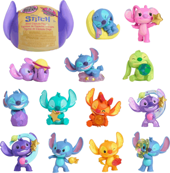 Just Play Disney Stitch Outta This World Gyűjthető meglepetés figura - Többféle
