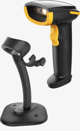 Inateck BCST-35 Wireless Kézi vonalkódolvasó Dokkolóval - Fekete Inateck BCST-35 Wireless Kézi vonalkódolvasó Dokkolóval - Fekete