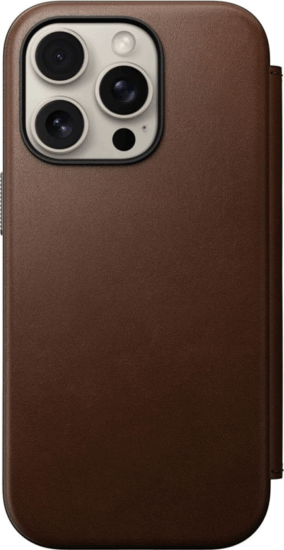 Nomad Modern iPhone 16 Pro Magsafe Kompatibilis Flip Tok - Barna