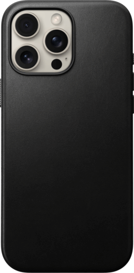 Nomad Modern iPhone 16 Pro Max Magsafe Kompatibilis Bőrtok - Fekete