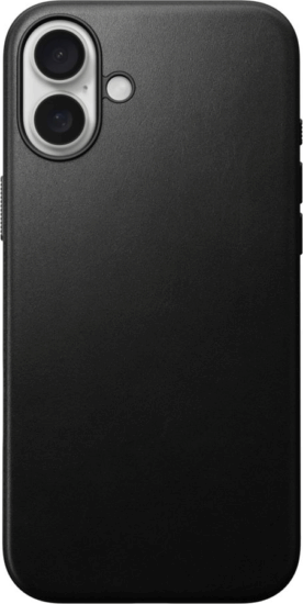 Nomad Modern iPhone 16 Plus Magsafe Kompatibilis Bőrtok - Fekete