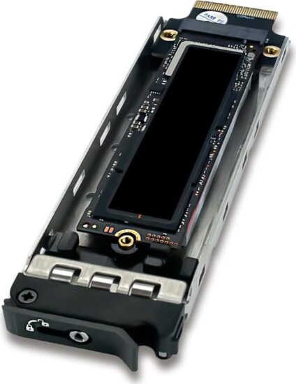 FANTEC 2519 NVMe PCIe-WL-TR-1 M.2 SSD beépítő tálca (adapterkártyához)