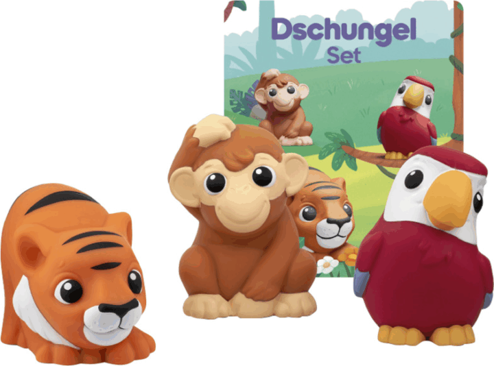 Tonies My First tonies 3 darabos Dzsungel szett Hangoskönyv figura készlet - Német