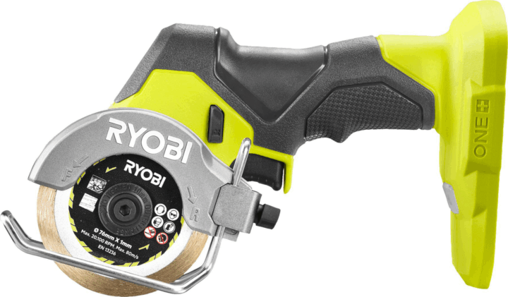 Ryobi ONE+ RCT18BL-0 Akkus Sarokcsiszoló Ø76mm 18V (Akku és töltő nélkül)
