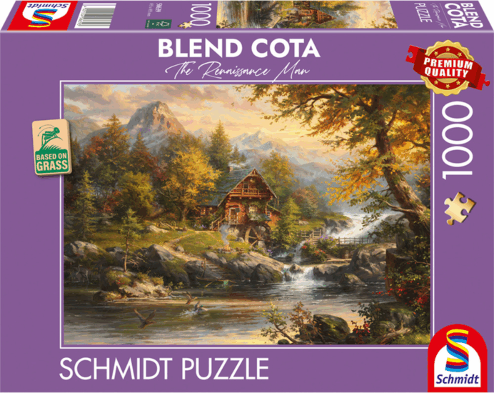 Schmidt Spiele 58639 Blend Cota Nyaraló 1000 darabos puzzle