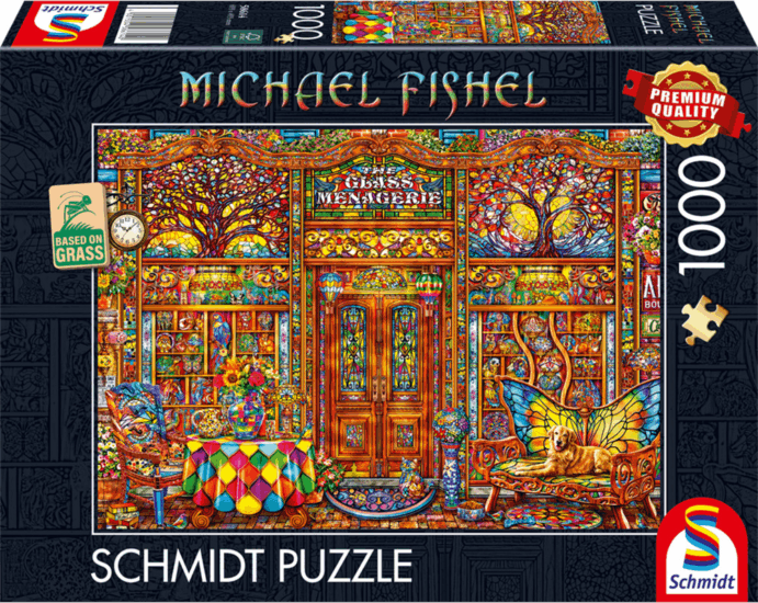 Schmidt Spiele 58614 Michael Fishel Üvegfigurák 1000 darabos puzzle