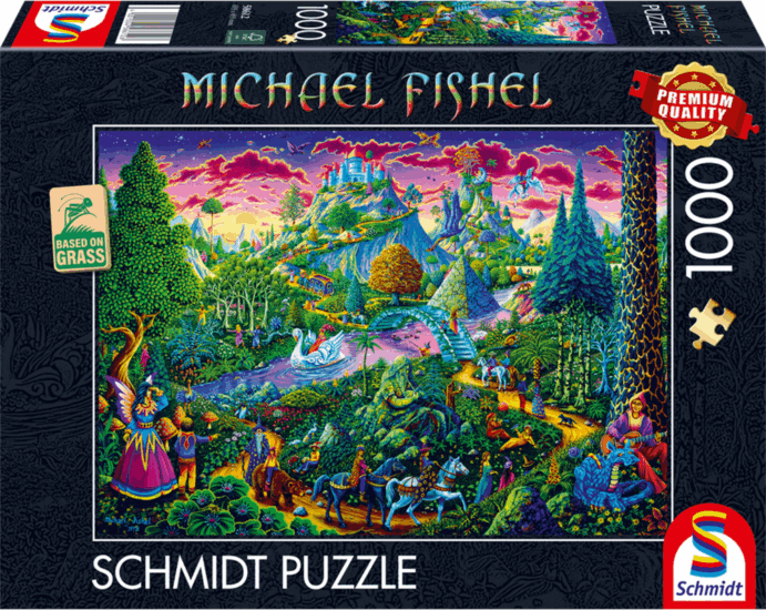 Schmidt Spiele 58612 Michael Fishel Fantasztikus mesevilág 1000 darabos puzzle Schmidt Spiele 58612 Michael Fishel Fantasztikus mesevilág 1000 darabos puzzle