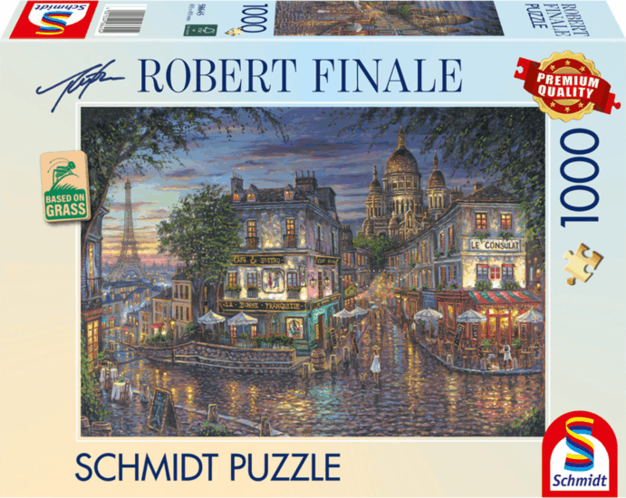Schmidt Spiele 58645 Robert Finale Montmartre 1000 darabos puzzle