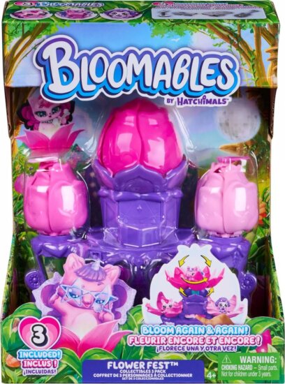 Spin Master Hatchimals Bloomables - Virág fesztivál játékfigura
