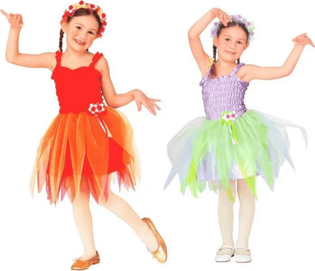 Widmann Tündér balerina jelmez virágos fejpánttal 6-7 éves gyerekeknek - Többféle Widmann Tündér balerina jelmez virágos fejpánttal 6-7 éves gyerekeknek - Többféle