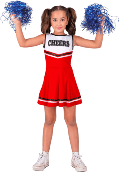 Widmann Pom-pom lány jelmez 7-8 éves gyerekeknek Widmann Pom-pom lány jelmez 7-8 éves gyerekeknek