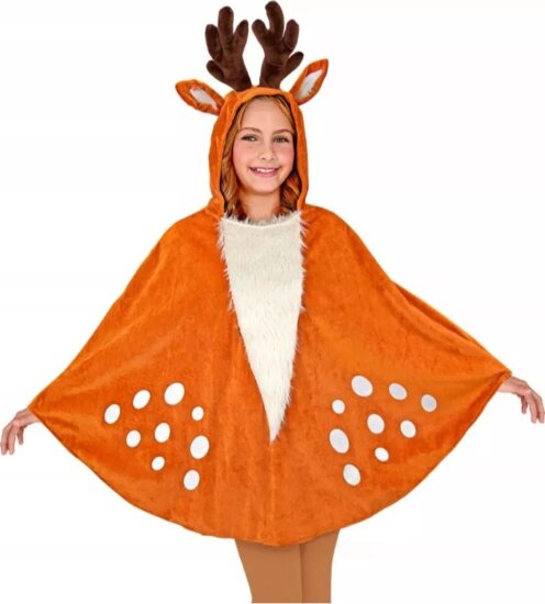 Widmann Rénszarvas kapucnis poncsó jelmez
