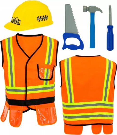 Widmann Építőmunkás Jelmez 6-11 éves gyerekeknek