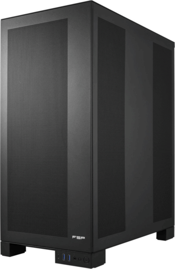 FSP U500-B Full Tower Számítógépház + 5db 120mm Ventilátor - Fekete FSP U500-B Full Tower Számítógépház + 5db 120mm Ventilátor - Fekete