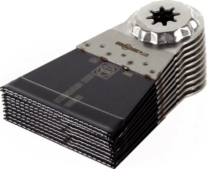 Fein SLP E-Cut S HCS 50x65 VE10 Multivágó fűrészlap készlet 50x65 mm (10db/csomag) Fein SLP E-Cut S HCS 50x65 VE10 Multivágó fűrészlap készlet 50x65 mm (10db/csomag)