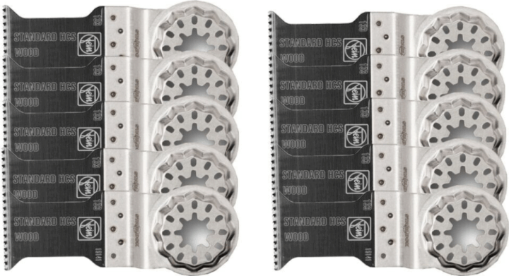 Fein SL E-Cut S HCS 50x35 VE10 Multivágó fűrészlap készlet 50x35 mm (10db/csomag) Fein SL E-Cut S HCS 50x35 VE10 Multivágó fűrészlap készlet 50x35 mm (10db/csomag)