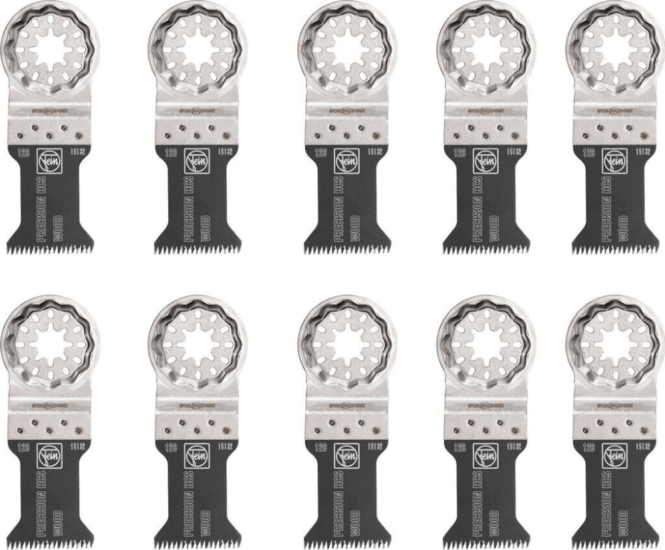 Fein SL E-Cut P HCS 50x35 VE10 Multivágó fűrészlap készlet 50x35 mm (10db/csomag)
