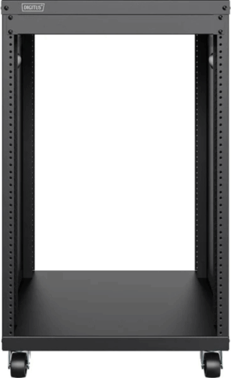 Digitus 19" Mobil Álló rack szekrény 16U 507×780×460 mm - Fekete