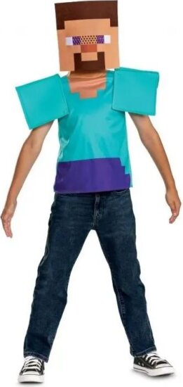 Godan Minecraft Steve Essential gyerek jelmez 3-4 éves gyerekeknek Godan Minecraft Steve Essential gyerek jelmez 3-4 éves gyerekeknek