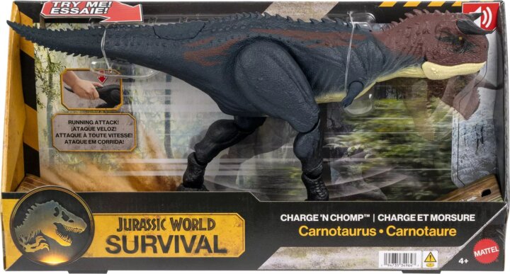 Mattel JKG85 Jurassic World Carnotaurus dínó játékfigura